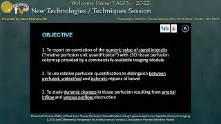 Potential Clinical Utility of Realtime Tissue Perfusion Quantification Using Laparoscopic Laser [upl. by Clotilda]