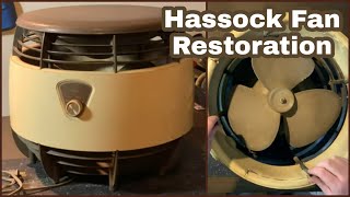 Restoration of a Vintage Sears Hassock Fan  Lasko [upl. by Mccoy467]