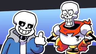 Sans Flips Off  Undertale Animation [upl. by Coady984]