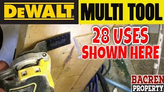 28 ways to use a Multi Tool  Dewalt [upl. by Erdnaet]