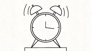 Alarm Clock Sound Effect Animated [upl. by Milka878]