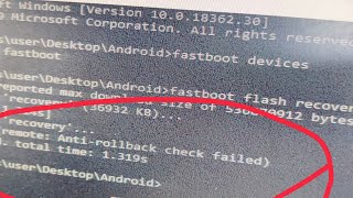 Mi 6X Twrp White Failed Anti Rollback Check Failed Fix 100 [upl. by Laleb902]