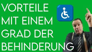 Welche Vorteile hat man mit einem GdB Grad der Behinderung [upl. by Peale]