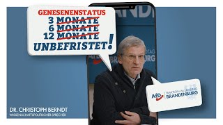 Genesenenstatus unbefristet [upl. by Nemad]