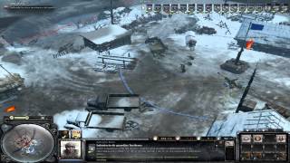 Company of Heroes 2  Misión 3 quotApoyo en caminoquot [upl. by Annaoi267]