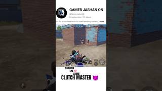 Clutch Master 😈 GamerJashanOn shorts short bgmi bgmishorts trending [upl. by Nortna]