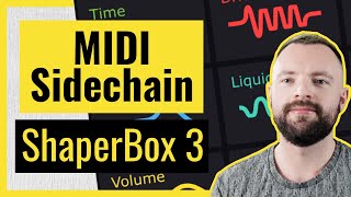 🎹⛓️ MIDI Trigger Sidechain with ShaperBox 3  Logic Pro tutorial 🎧🖥️ [upl. by Ezana]