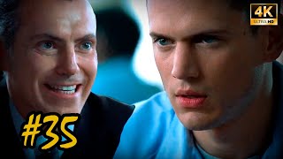 Scofield Gave up Fibonacci to Falzone Prison Break s01 pt35 2160p 4K [upl. by Alexandria]