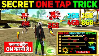 Free Fire Max Auto Headshot Trick 2024 Sensitivity  2gb 4gb 6gb Ram Headshot Sensitivity Setting [upl. by Jilleen210]