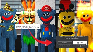 Buying all new morphs in Poppy Playtime Roblox Expensive [upl. by Criswell726]