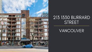 213 1330 BURRARD Street [upl. by Hgielrebma]