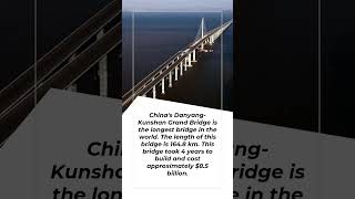 Chinas DanyangKunshan Grand Bridge subscribe shorts short trending explore travel china [upl. by Hennebery]