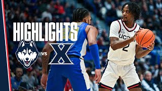 HIGHLIGHTS  1 Mens Basketball vs Xavier [upl. by Brose]