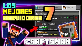 Los 7 mejores servidores para Craftsman actualizado ¡Descúbrelos [upl. by Lavoie843]