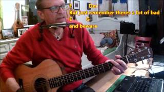 How To Play quotWild Worldquot by Cat Stevens on Acoustic Guitar Taylor  Lesson amp Tutorial [upl. by Ellehsal]