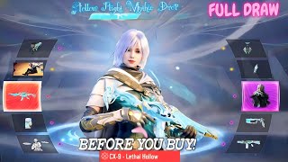 HOLLOW FLIGHT MYTHIC DROP CODM CX9 LETHAL HOLLOW  MAX UPGRADE  RELEASE DATE  CX9 MYTHIC [upl. by Eladnwahs709]