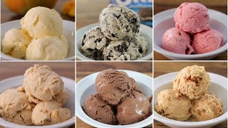 7 Easy Homemade Ice Cream Recipes No Ice Cream Machine [upl. by Golda]