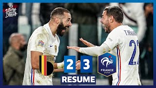 Belgique 23 France le résumé  Demi Finale UEFA Nations League I FFF 2021 [upl. by Banwell]