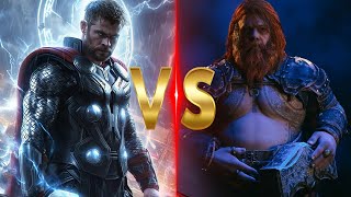 Why Thor vs God of War Thor Isnt Even Close MCU vs God of War Who do you think is wining [upl. by Gratianna900]