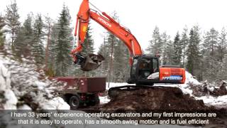 Hitachi hybrid excavator  ZH210LC5 introduction [upl. by Suirrad]