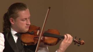 Pavel Milyukov violin English Hall of St Petersburg Music House 20110517 Part 1 [upl. by Levenson]