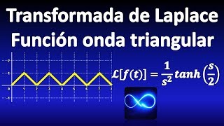 324 T de Laplace de función onda triangular mediante derivada [upl. by Tengler]