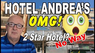 SHOCKED Only 2 Star Hotel  Hotel Andreas Los Cristianos Tenerife [upl. by Brandice808]