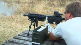 22LR Full Auto Beltfed 1000RndsMachine Gun LM7 Colt M16A1 [upl. by Lucille182]