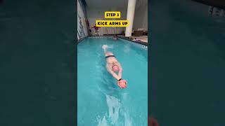 5 steps to learn backstroke swimming how to swim [upl. by Kahn]