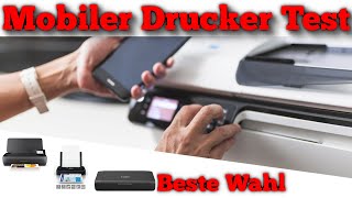 á… Mobiler Drucker Test 2023  Die besten mobile Drucker vorgestellt [upl. by Dlorej]