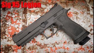 Sig Sauer P320 X5 Legion 1000 Round Review The Best Sig Pistol [upl. by Leatrice]