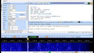 IZ4WNA  UA3ICN 40m PSK31  Radioamatori  HamRadio  Amateur Radio [upl. by Elaina]