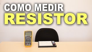 Como medir resistores com multimetro digital [upl. by Chadwick]