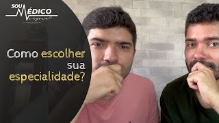 Como escolher sua especialidade Opinião de um interno do 6º ano [upl. by Stephannie]