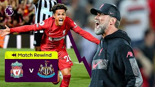 98THMINUTE WINNER  Liverpool vs Newcastle  Premier League Highlights [upl. by Icyac]