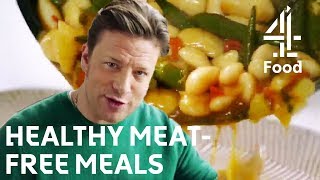 Jamie Olivers Healthy amp Delicious MeatFree Meals [upl. by Kirkwood47]