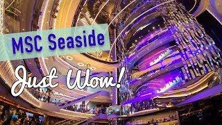 MSC Seaside Caribbean Cruise Vlog  Day 1 Review [upl. by Amy500]