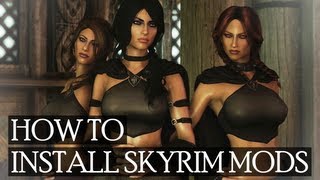 How to Install Skyrim Mods Manually [upl. by Goeger775]