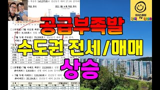 경기·인천 집값 빠졌는데 전셋값 뛴 지역에 기회공급부족발 수도권 전세매매 상승物極必反 [upl. by Remmus]