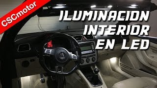 Poner iluminación interior en LED  Consejos [upl. by Colligan]