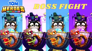 Talking Tom Hero Dash 4x Display  Ultimate Boss Fight For Saving Toms Friends Unlocking All Heroes [upl. by Toille]