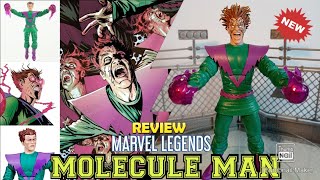 🔥 Marvel Legends Molecule Man Figure Review amp Reveal Custom Hasbro Kitbash from Fantastic 4 Comics💥 [upl. by Etram5]