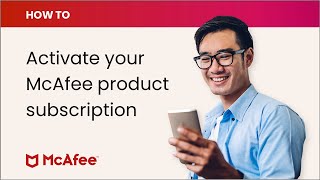 How to activate your McAfee product subscription [upl. by Eirak986]