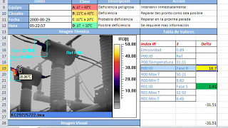 Informe de termografia en excel [upl. by Nosiaj]