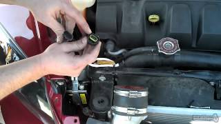 Dodge Caliber SRT4 HID Installation No errors No flicker DistantXtremes [upl. by Ardie]