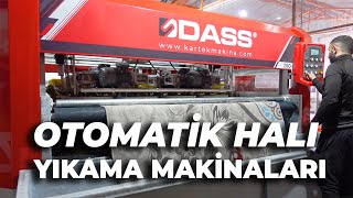 DASS OTOMATİK HALI YIKAMA MAKİNALARI [upl. by Yahsat]