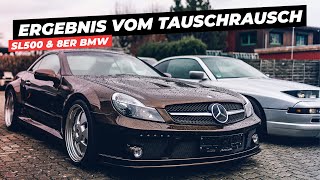 TAUSCHRAUSCH Ergebnis  SL500 Breitbau und 8er BMW  Bestandsaufnahme mit LACKFLOW [upl. by Galan]