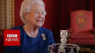 The Queens advice on wearing a crown  BBC News [upl. by Agnesse]