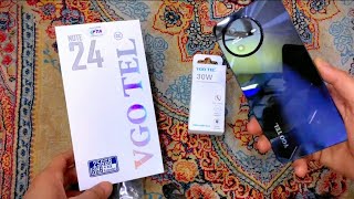 VGO TEL NOTE 24 8816Gb Ram 256Gb Rom 30W fast Charging Unboxing [upl. by Marleah]