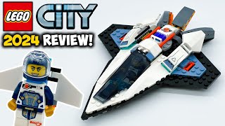 LEGO Interstellar Spaceship Review  2024 LEGO City Set 60430 [upl. by Eneladgam772]